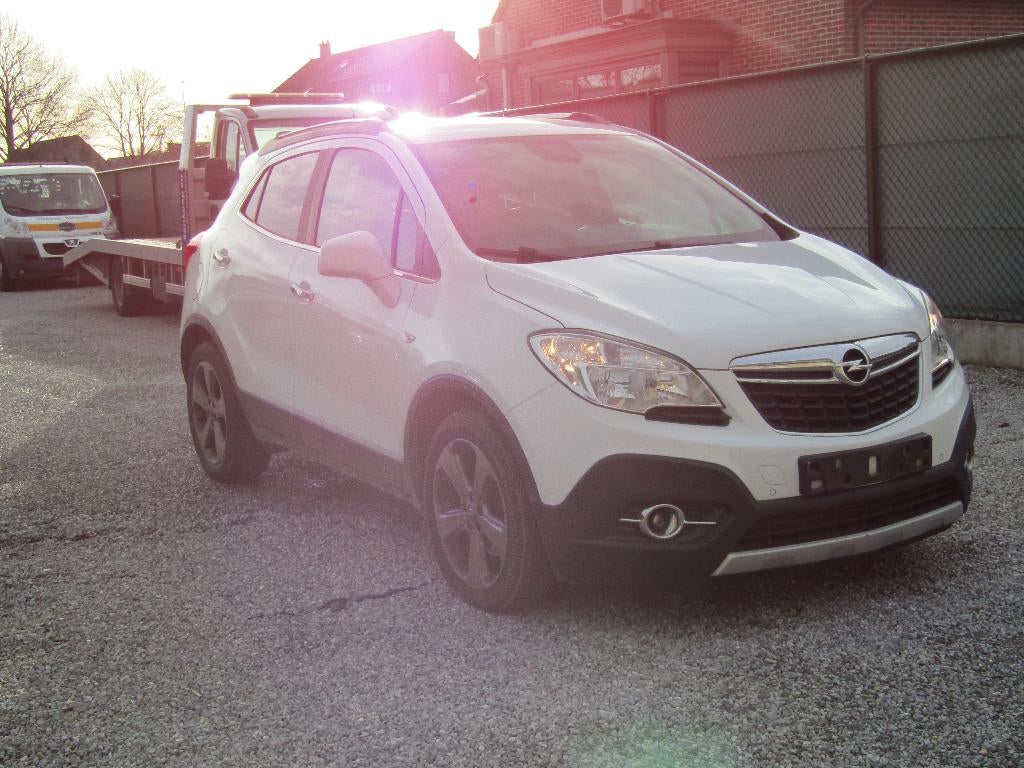 Opel Mokka 1.7 CDTI, Auto's, Voorwielaandrijving, Euro 5, Zwart, 4 cilinders