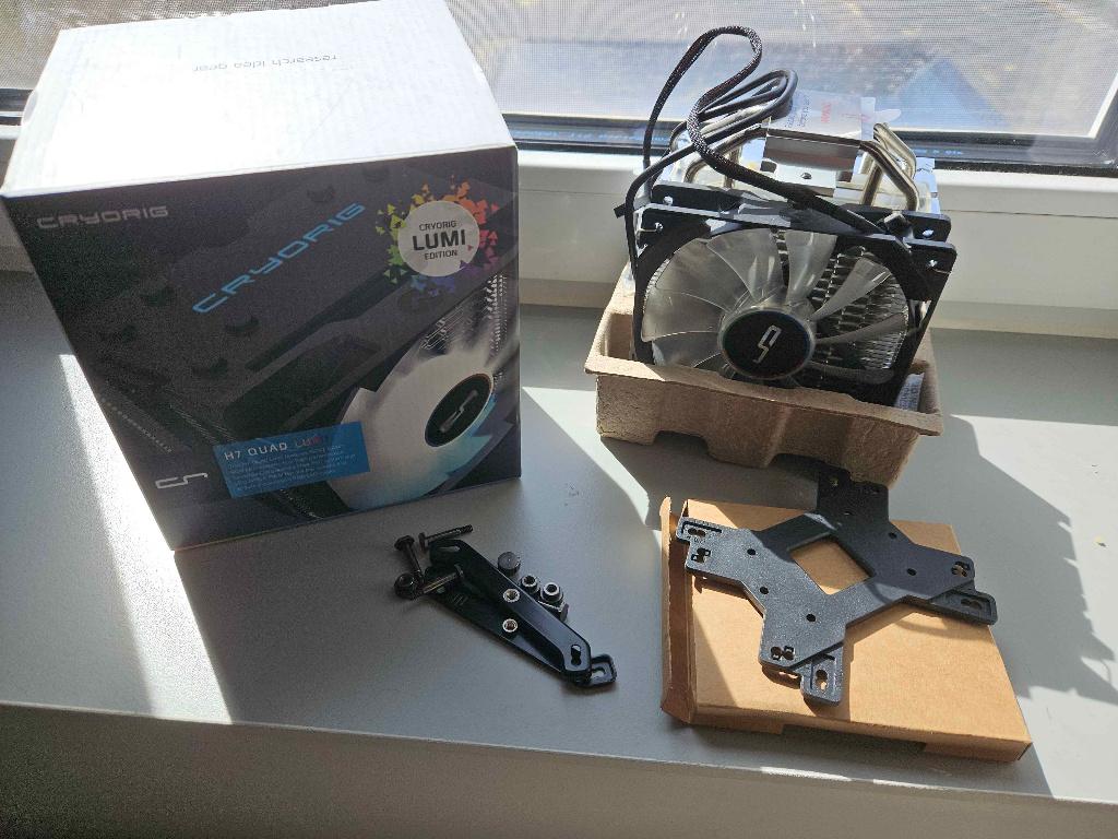 Cryorig H7 Lumi CPU Cooler, Enlèvement ou Envoi, Utilisé, Refroidisseur ordinateur à air