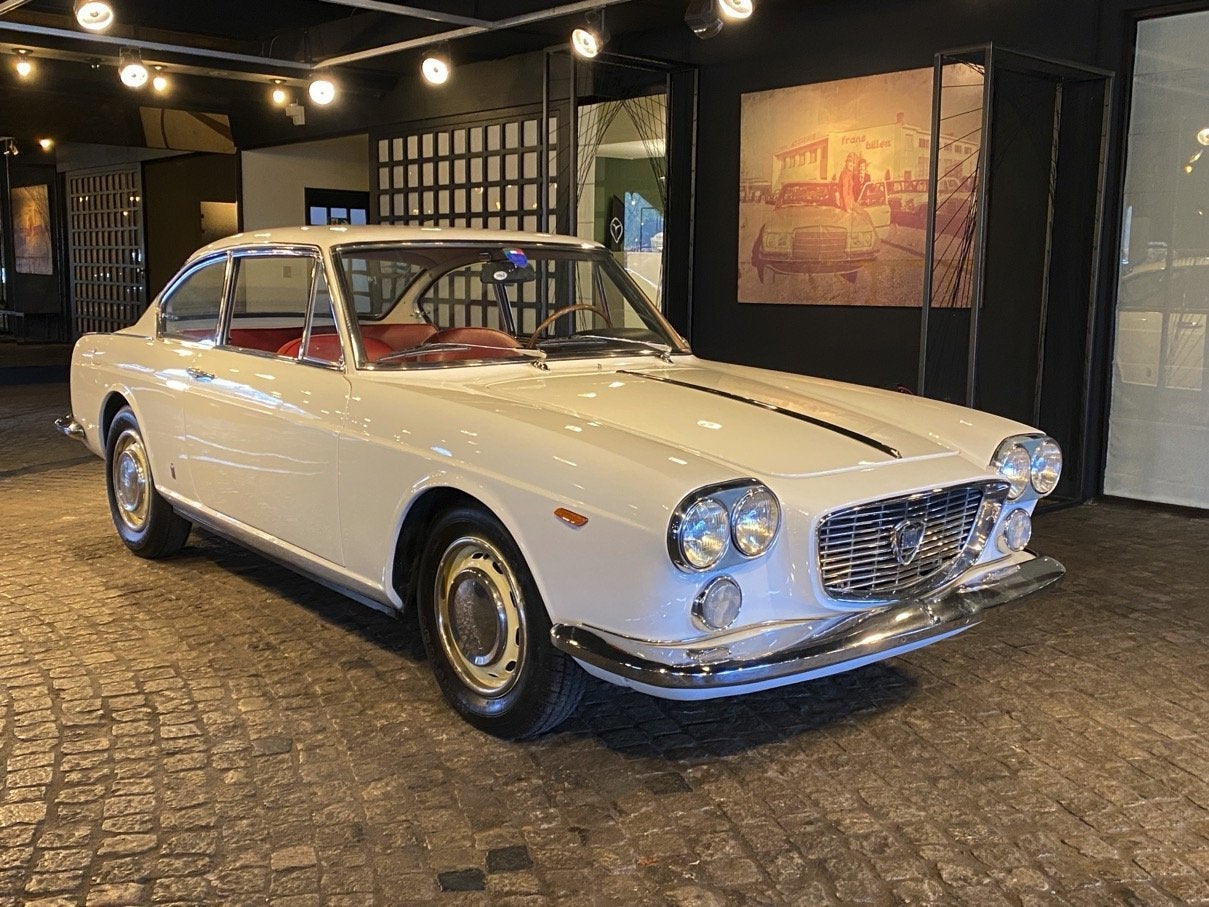 Lancia Flavia Boxer - Dubbele carburator (bj 1962), Auto's, Wit, 62 kW, Bedrijf, Handgeschakeld