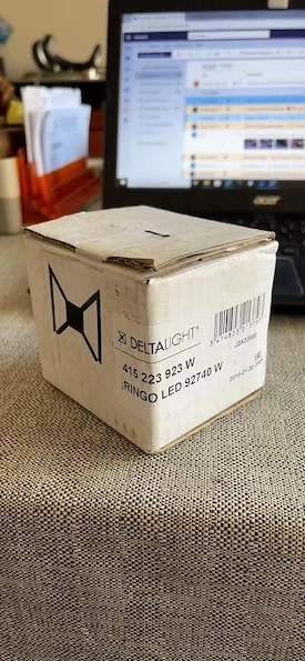 Delta Light RINGO LED Inbouwspot Nieuw!, Ophalen of Verzenden, Zo goed als nieuw, Minder dan 50 watt, Overige typen