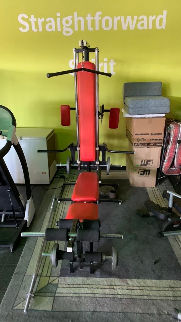Fitnesstoestel, Sport en Fitness, Fitnessmaterialen, Ophalen, Zo goed als nieuw, Benen, Fitnessbank