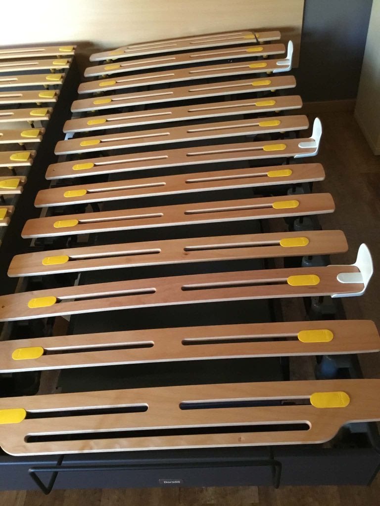Elektrisch 1 persoonsbed, Une personne, Enlèvement, Utilisé, Noir