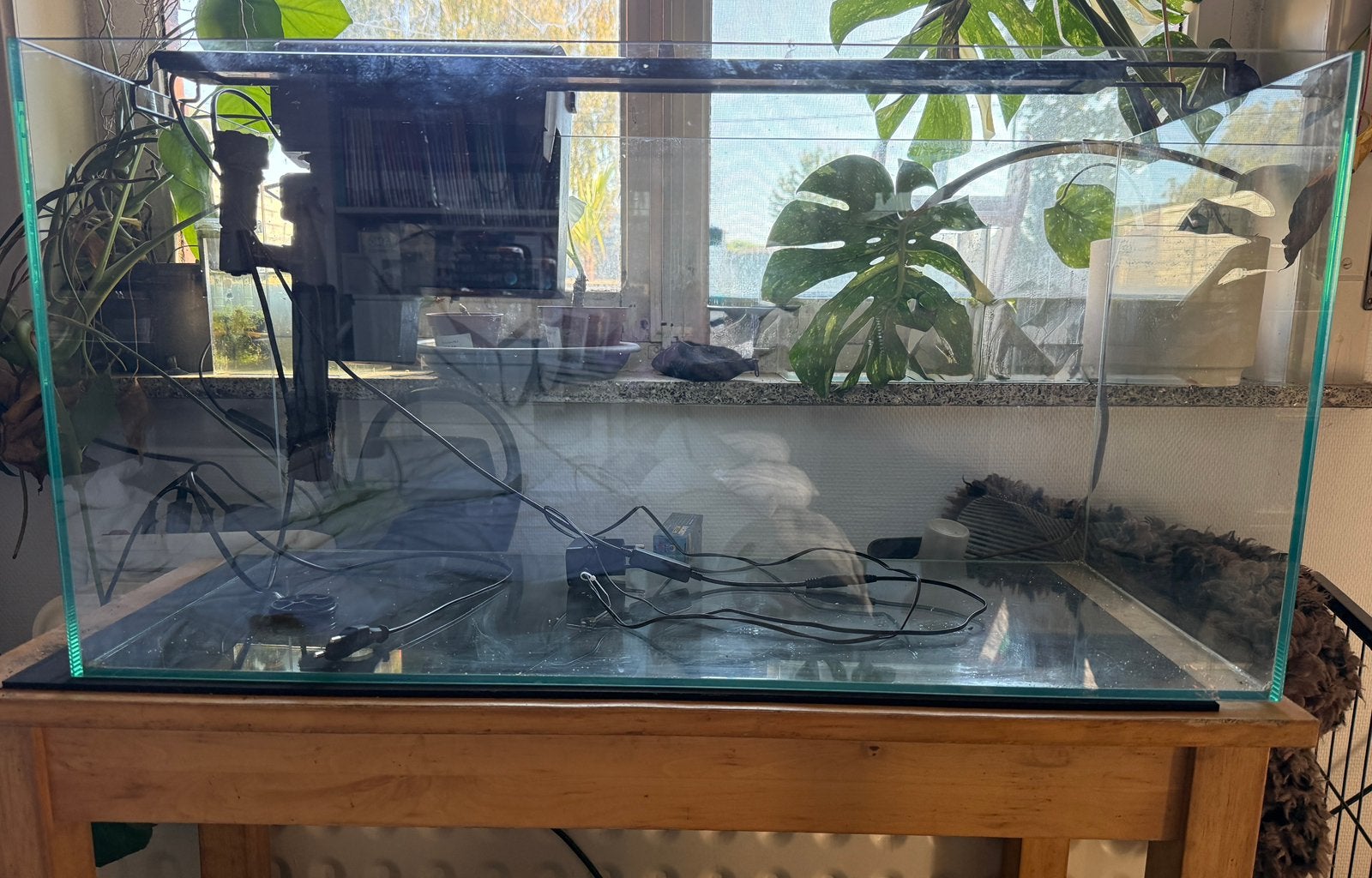 Aquarium 112 litres, Dieren en Toebehoren, Ophalen, Pomp, Overige merken, Zo goed als nieuw