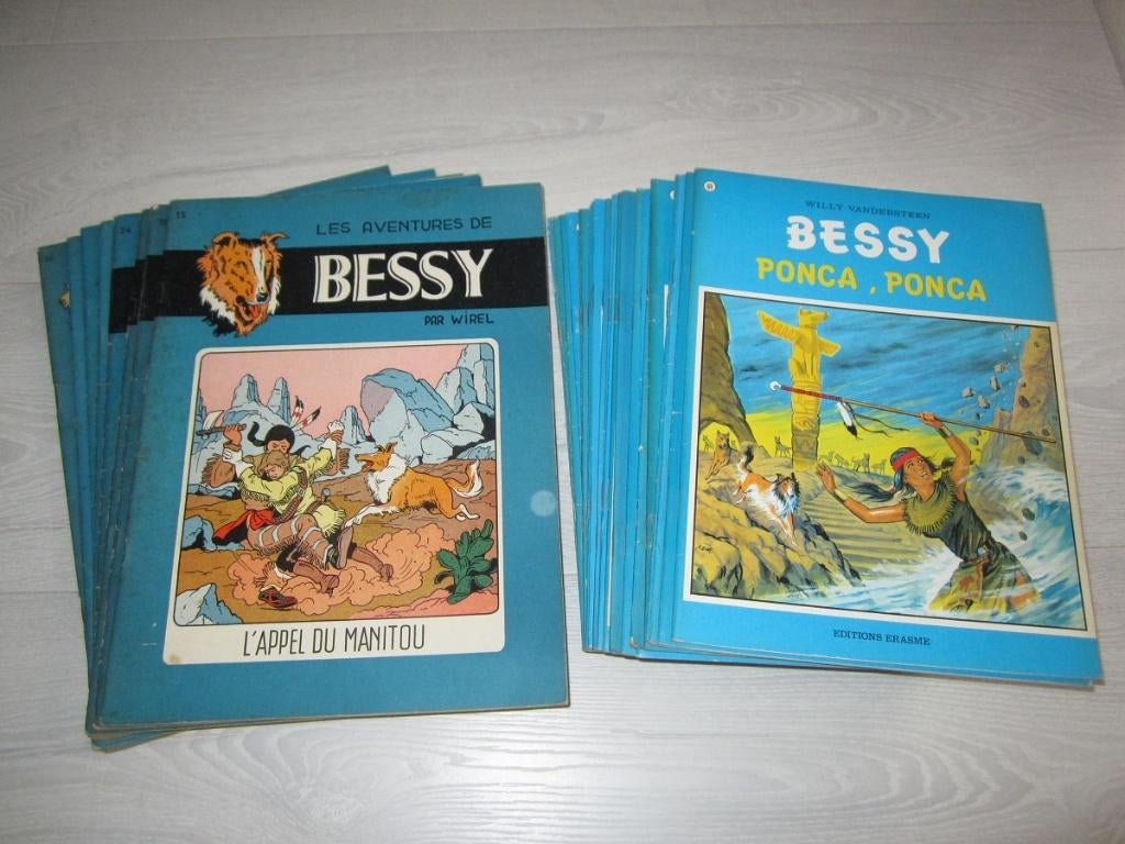 Bessy - de 2,50 à 3,50Eur - voir liste et description, Plusieurs BD, Enlèvement ou Envoi, Comme neuf, Willy Vandersteen