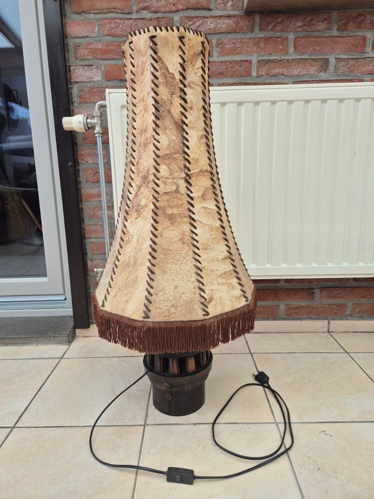 Grote vintage lamp