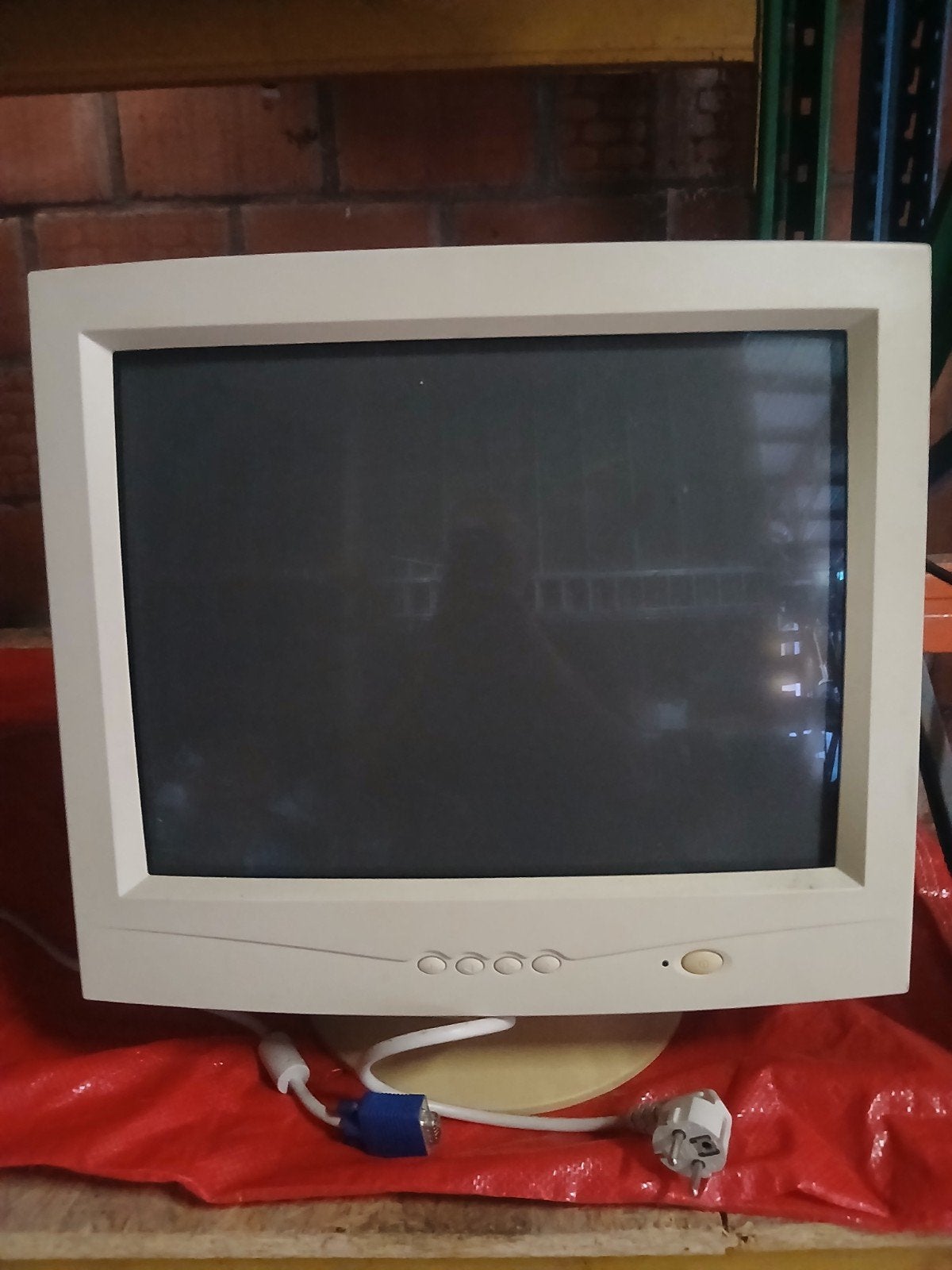Retro PC Set: Medion MT5 + 19" CRT Monitor (Niet getest, Ophalen