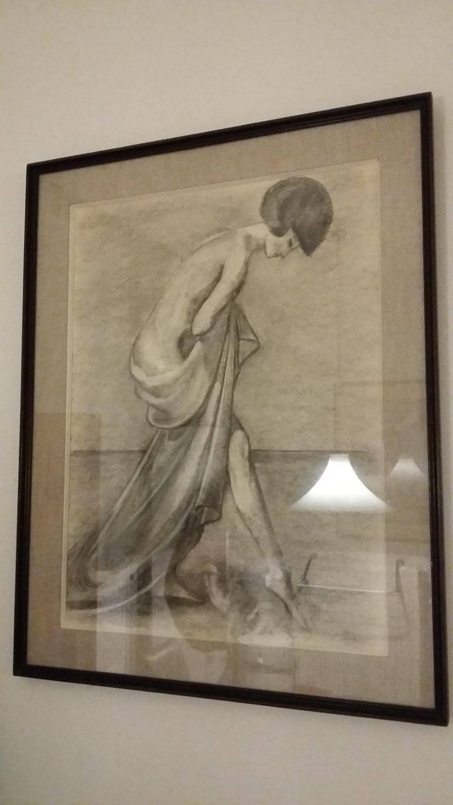 schilderij naakte vrouw, Enlèvement