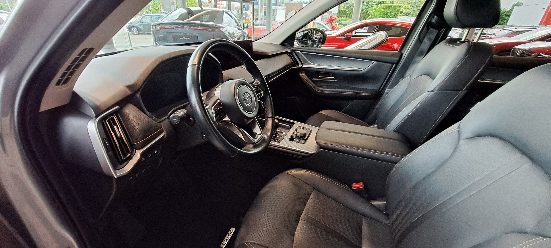 Mazda CX-60 PHEV i-ACTIV AWD 8AT Homura (automatique), Autos, Mazda, Cuir, Argent ou Gris, Achat, Euro 6