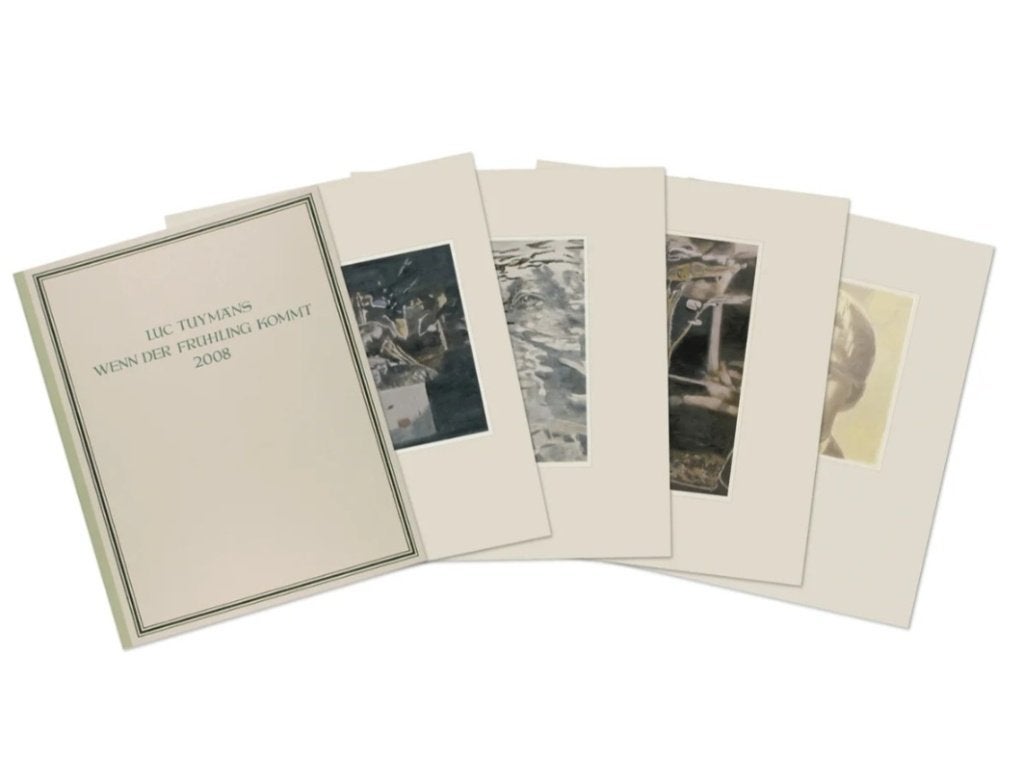 Luc Tuymans Wenn der Frühling kommt, Antiquités & Art, Art | Lithographies & Sérigraphies, Sérigraphie, Signé, Autres sujets, Enlèvement ou Envoi