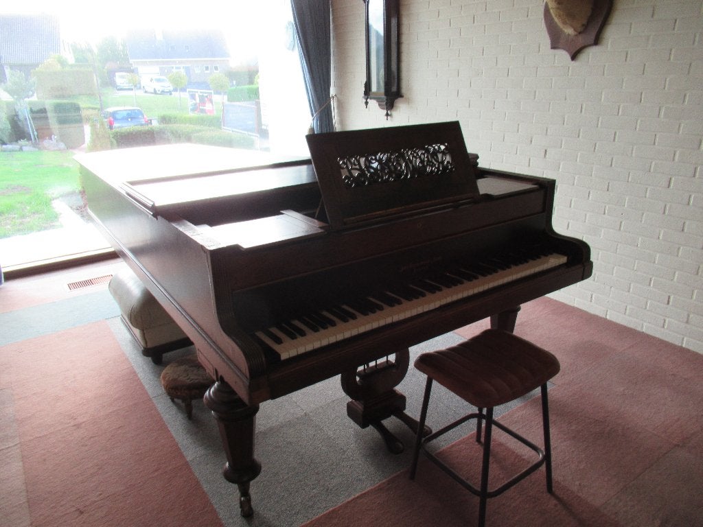 PIANO À VENDRE, Enlèvement, Utilisé, Brun, Piano