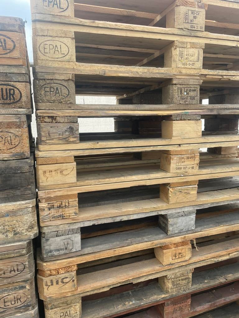 Palletten, Ophalen, Zo goed als nieuw