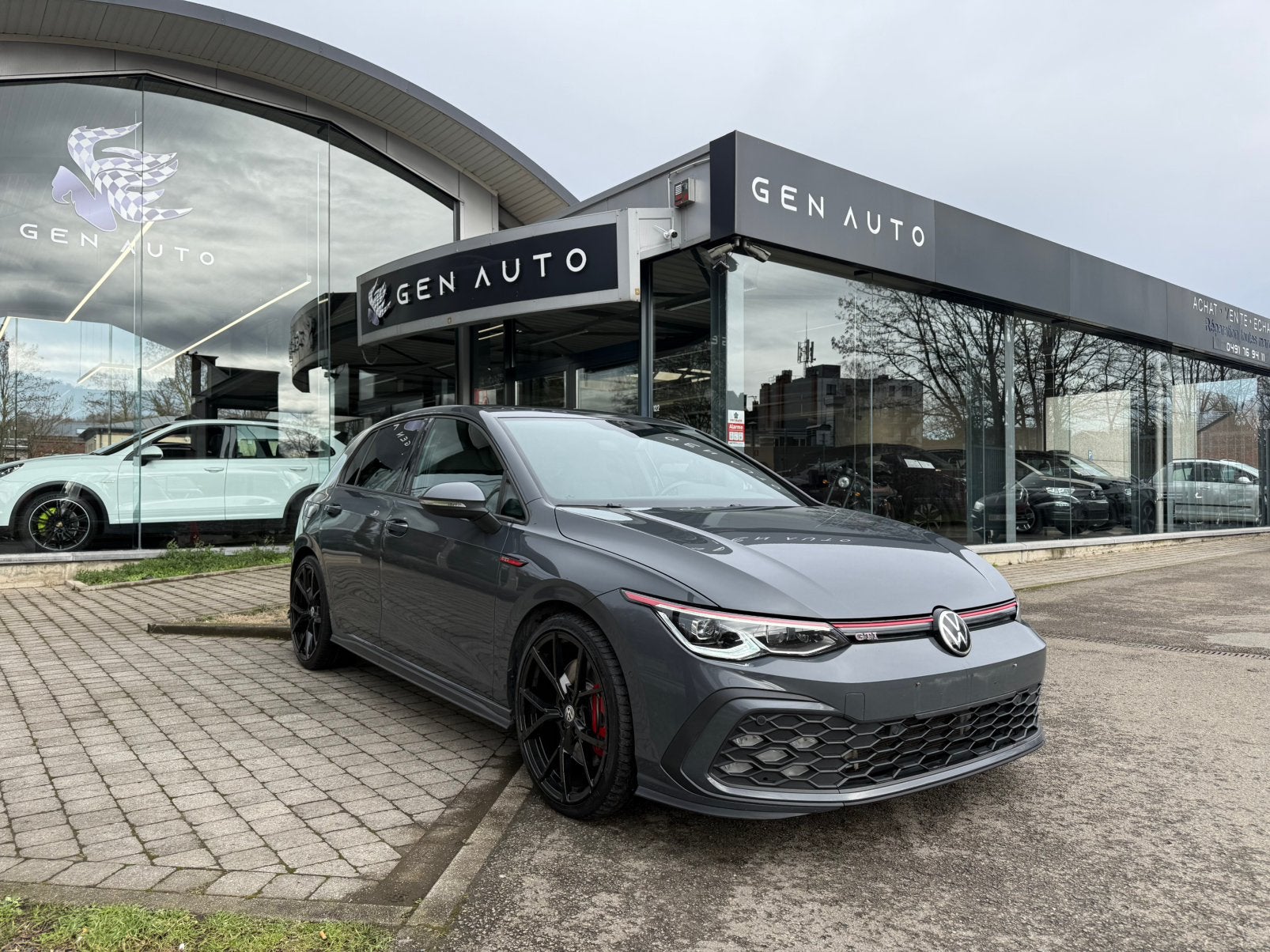 Volkswagen Golf GTI 2.0TSI Phare iQ Led 12-36 MOIS GARANTIE, Argent ou Gris, Achat, Euro 6, Entreprise