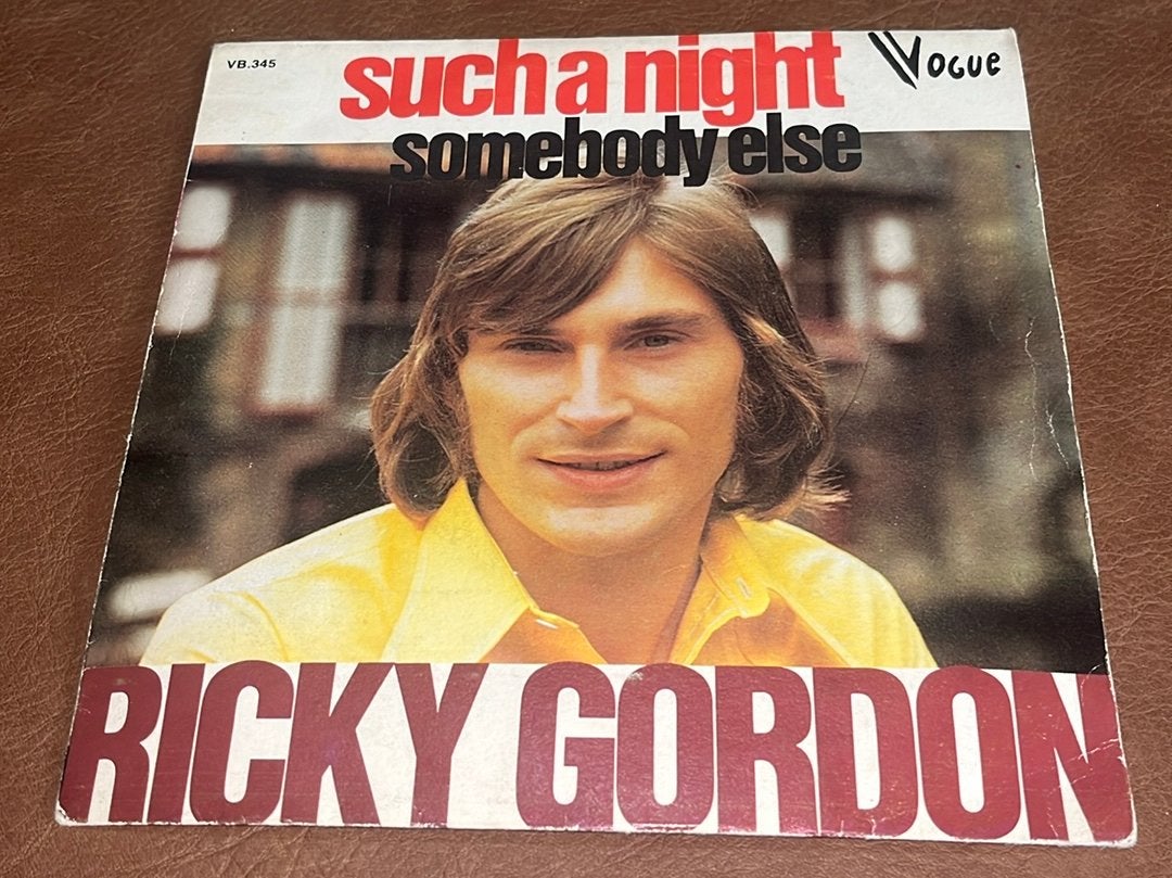 Ricky Gordon ‎– Such A Night - 7” vinyl single - BE, Ophalen of Verzenden, Gebruikt
