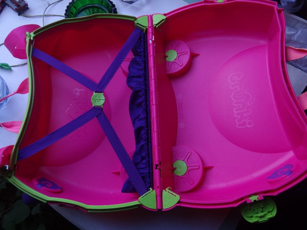 reiskoffer, kinderkoffer, Handtassen en Accessoires, Ophalen of Verzenden, Zo goed als nieuw, Wieltjes