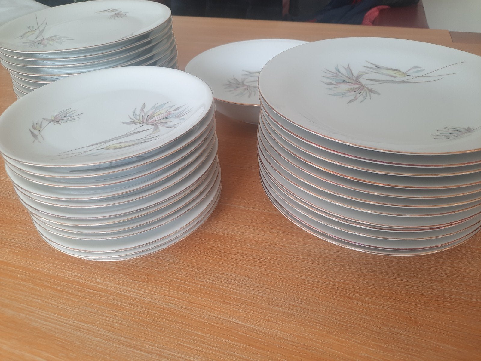 Prachtig vintage porseleinen servies Wunsiedel Bavaria jrn60, Ophalen