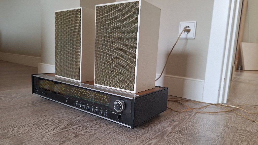 Erres SX 6741 Tuner + Versterker + Liesenkötter LTB 12, Ophalen, Gebruikt, Stereo, Overige merken