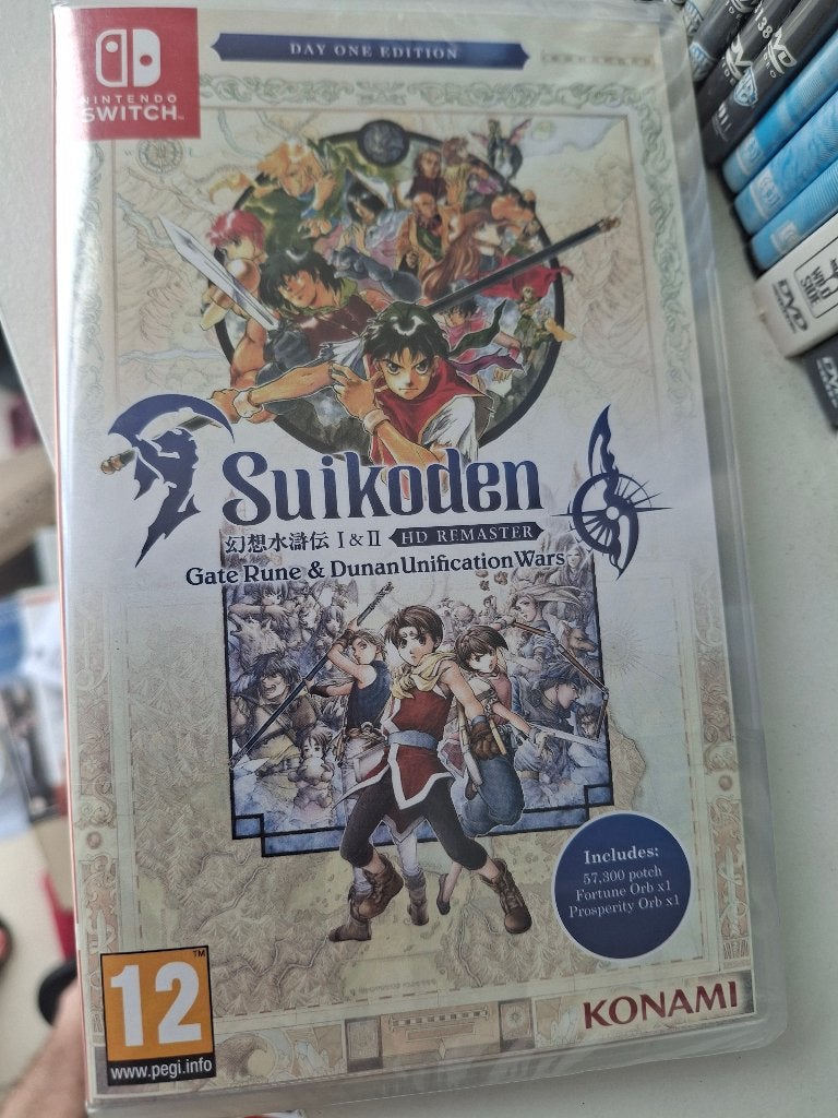 Suikoden 1 et 2 remastered switch, Enlèvement, Neuf
