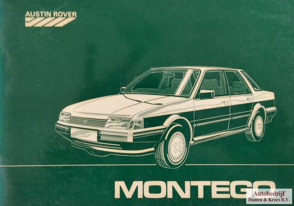 Instructieboekje Montego 1,3 - 1,6 - 2,0 5532 - Dutch, Ophalen of Verzenden