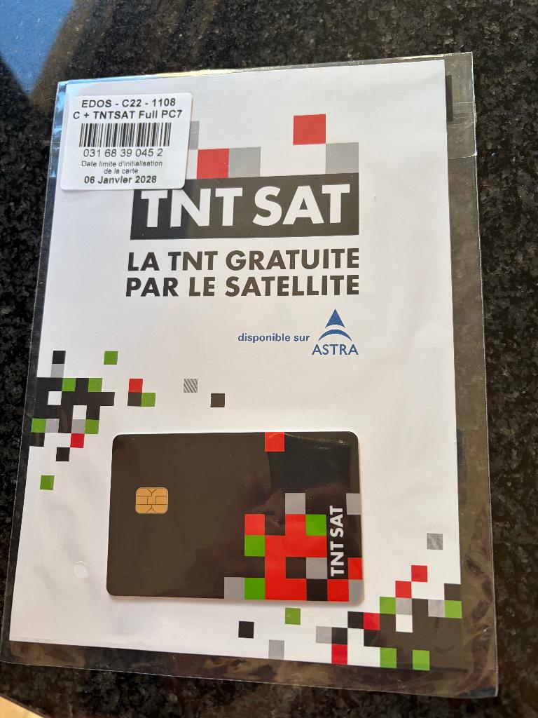 Carte TNT pour Astra 19.2E, Enlèvement ou Envoi, Neuf