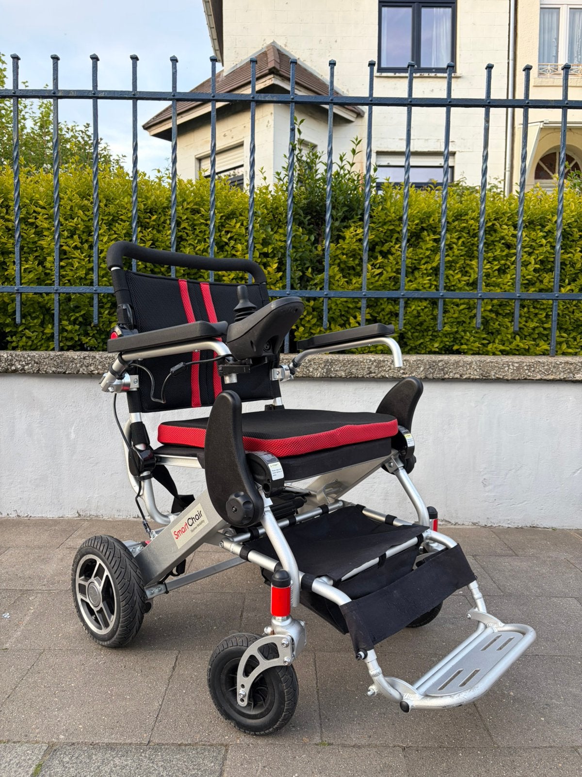 Smart Chair XL opvouwbare elektrische rolstoel nieuwstaat, Ophalen of Verzenden, Inklapbaar, Zo goed als nieuw, Elektrische rolstoel