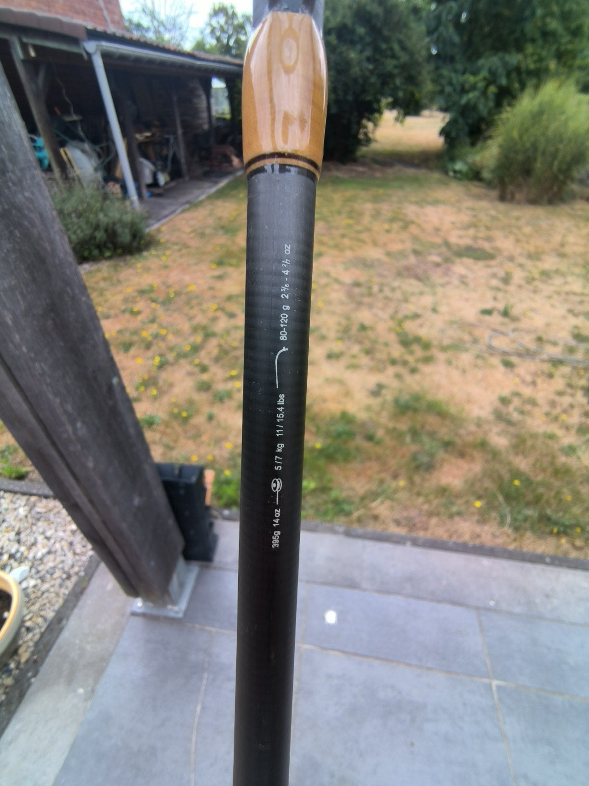 canne à pêche carpe, Enlèvement, Utilisé