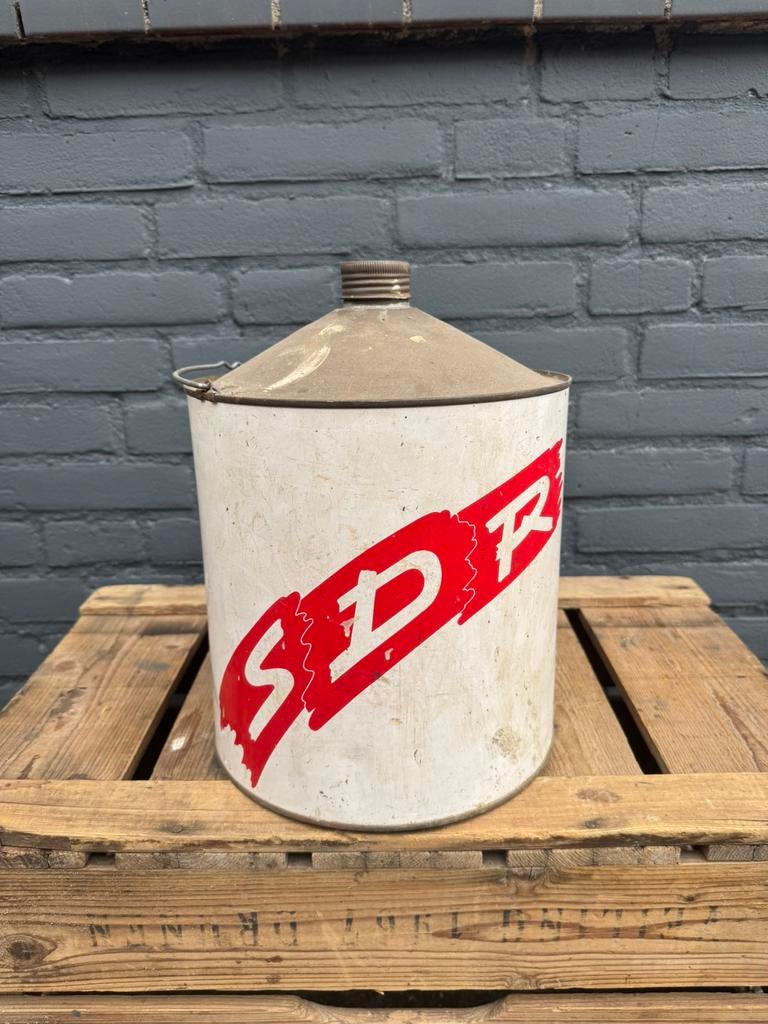 Boîte publicitaire vintage SDR, Enlèvement ou Envoi, Utilisé, Autre, Autres marques