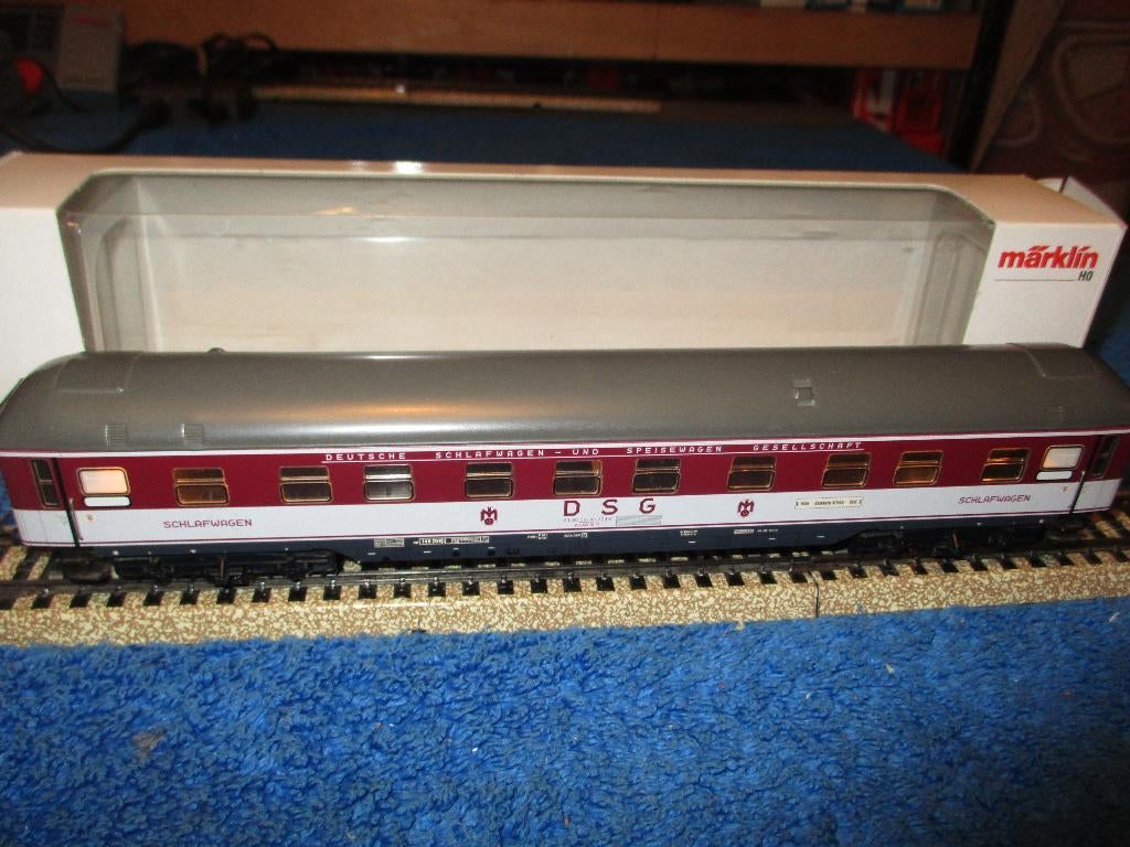 Marklin 40542 wagon lits avec éclairage, Ophalen of Verzenden, Nieuw, Wagon, Märklin