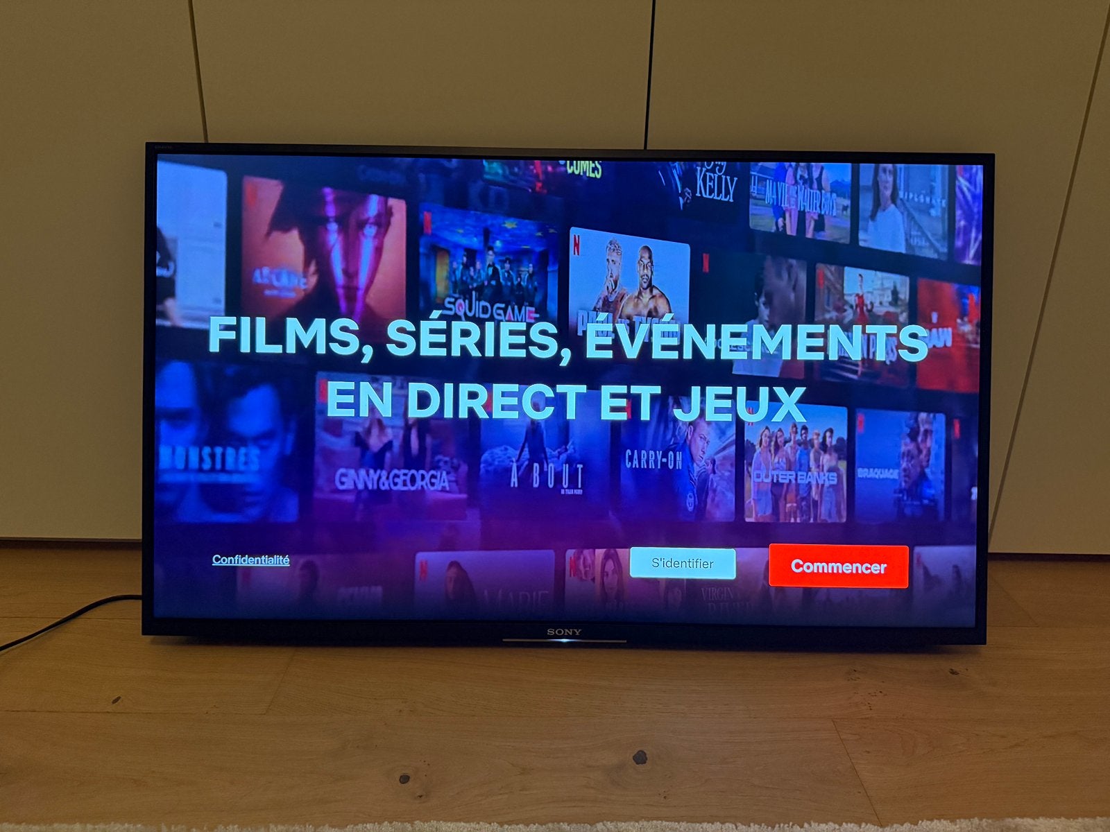 Smart TV Sony 43” + support mural, TV, Hi-fi & Vidéo, Télévisions, Comme neuf, Sony, Smart TV, Enlèvement