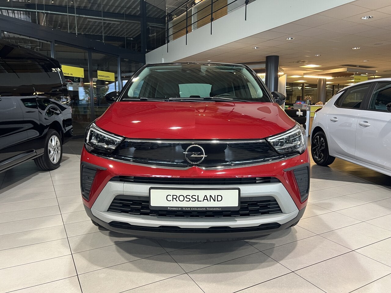 Opel Crossland Elegance Peperoncino Red, Auto's, Zwart, 0 kg, 130 pk, 3 cilinders