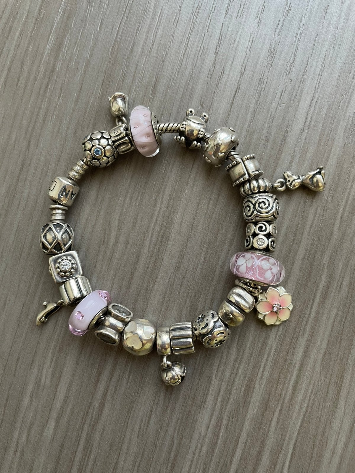 Armband Pandora, Ophalen of Verzenden, Zo goed als nieuw, Zilver