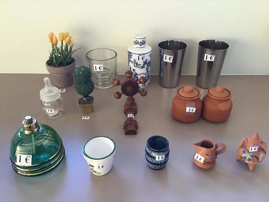15 speciale kleine items aan slechts 1 € per stuk, Antiek en Kunst, Curiosa en Brocante, Ophalen of Verzenden