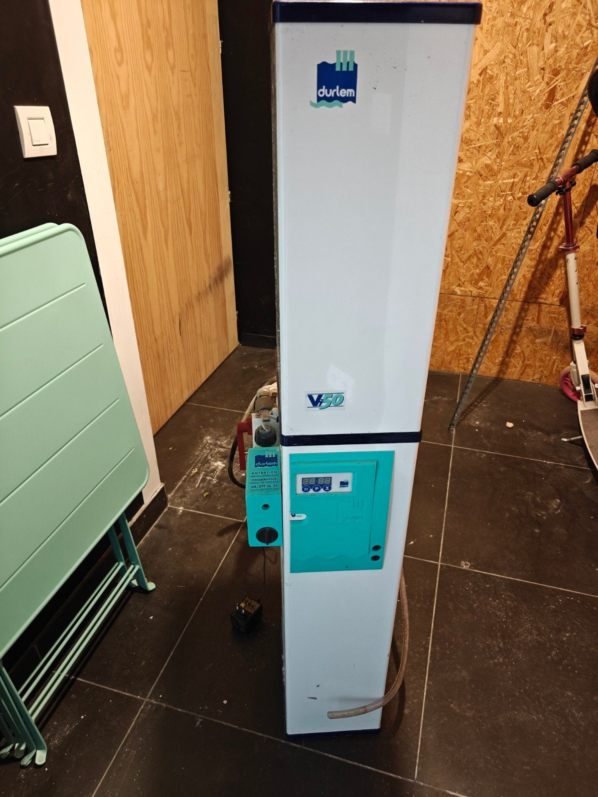 Waterontharder gezinswoning Durlem V50, Bricolage & Construction, Sanitaire, Enlèvement