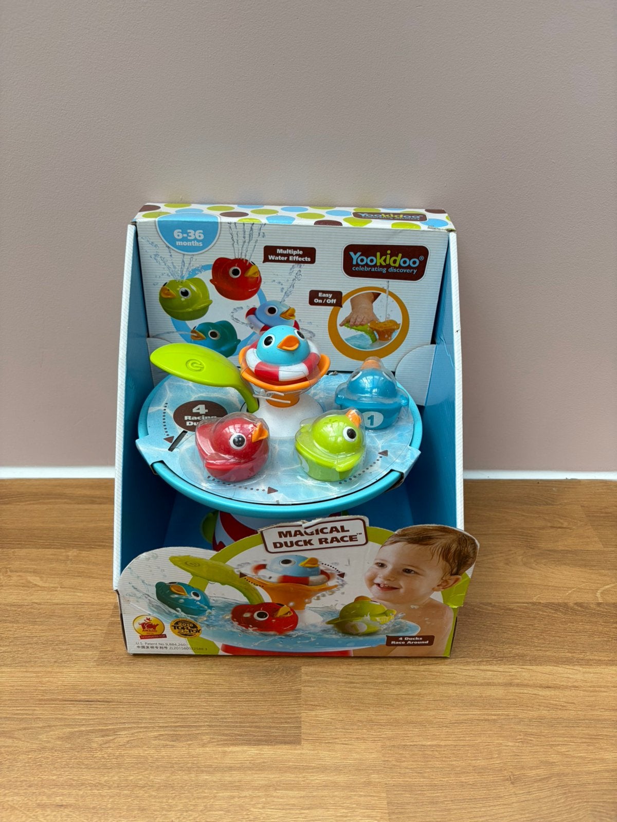Yookidoo eendjes voor in bad magical duck race, Ophalen, Nieuw