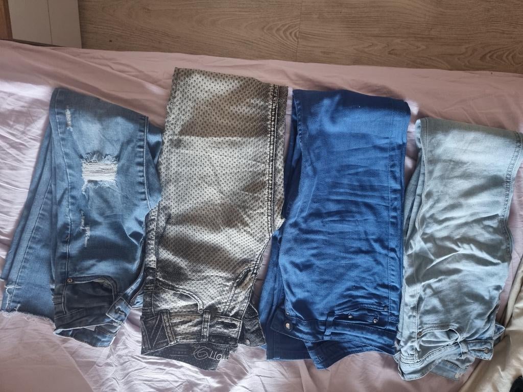 Pantalons jeans femme, Kleding | Dames, Ophalen, Zo goed als nieuw, Maat 36 (S)