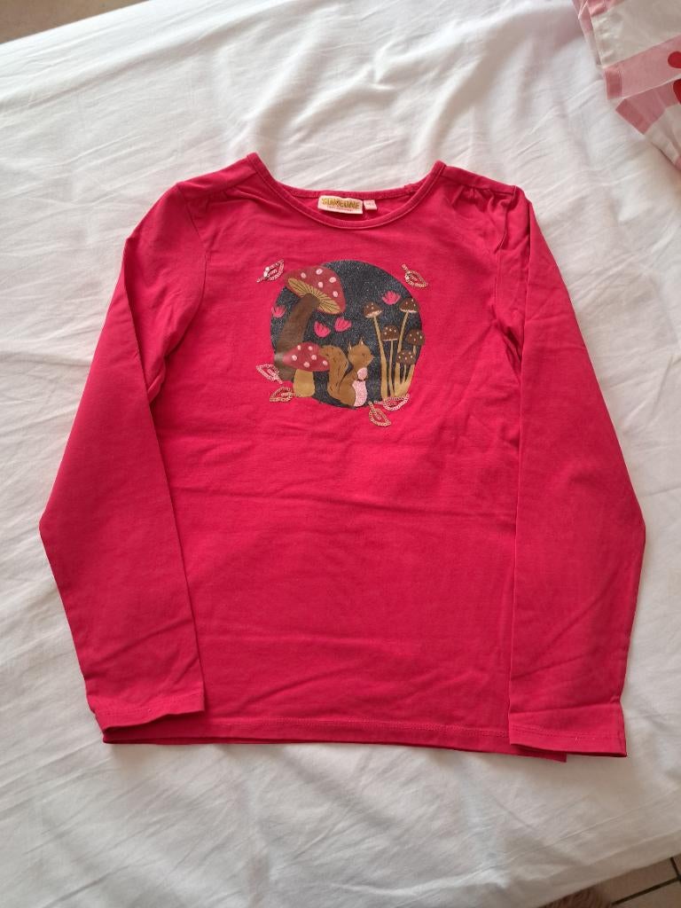 T shirt lange mouw meisjes maat 10 j merk someone, Kinderen en Baby's, Kinderkleding | Maat 140, Meisje, Ophalen of Verzenden