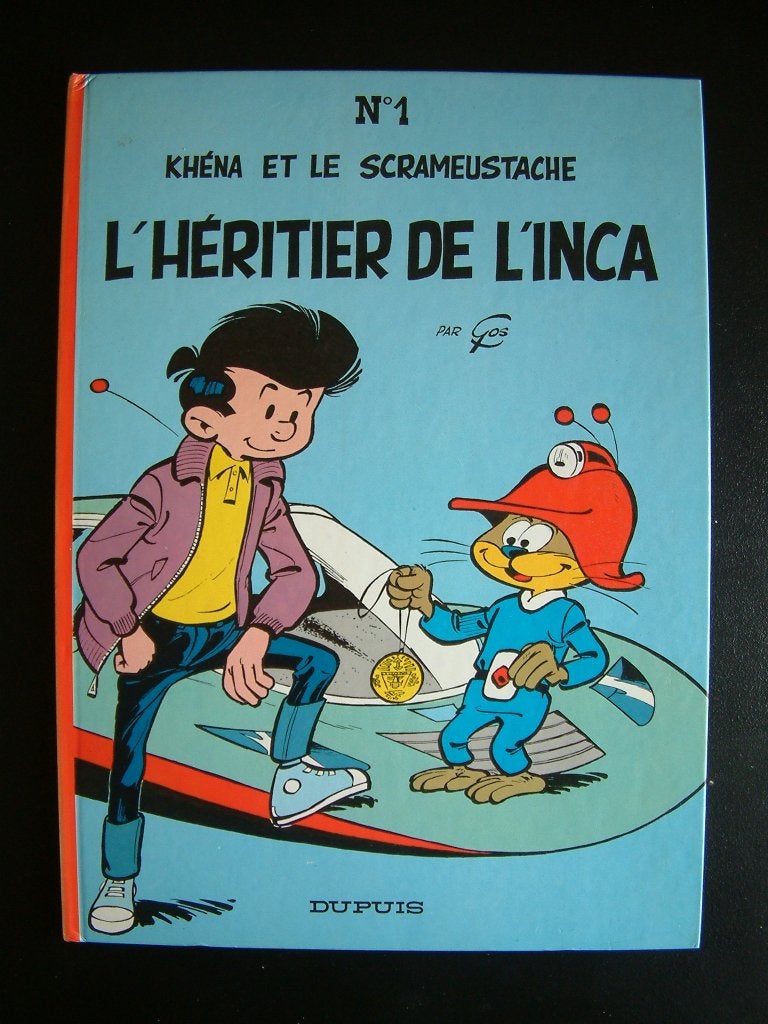 Khéna et le Scrameustache - 1. L'héritier de l'Inca, Enlèvement ou Envoi, Une BD, Gos., Utilisé