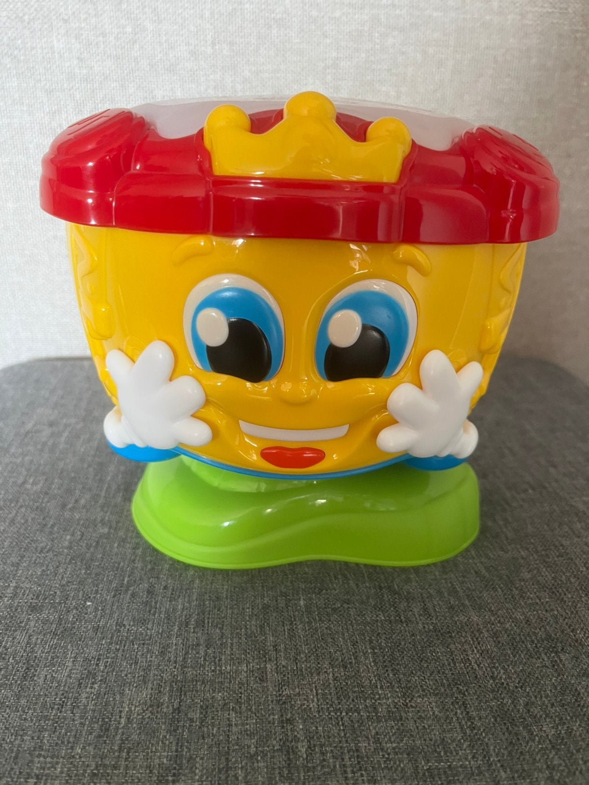 Vrolijke baby rammelaar met licht en geluid, Ophalen, Zo goed als nieuw
