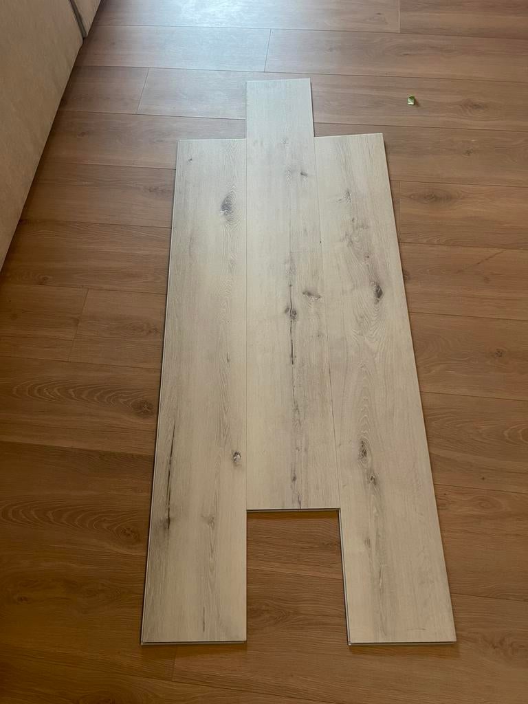 400 m2 Parquet PVC / dalle vinyle neuf sous-couche integrée, Enlèvement, Comme neuf, Parquet