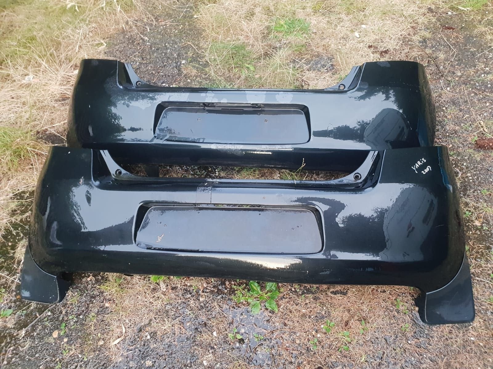 TOYOTA YARIS ACHTERBUMPER BJ 2005 TOT 2011, Arrière, -, Toyota, Utilisé