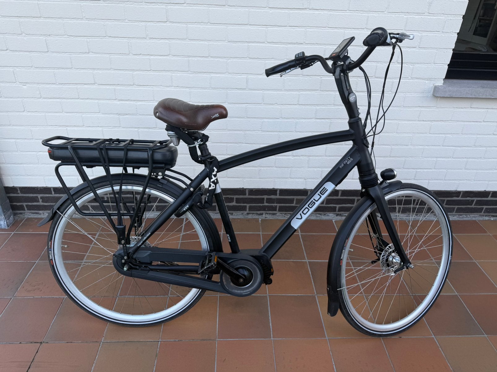 2 Vogue elektrische fiets dames en heren model, 51 à 55 cm, Enlèvement, Utilisé, 50 km par batterie ou plus