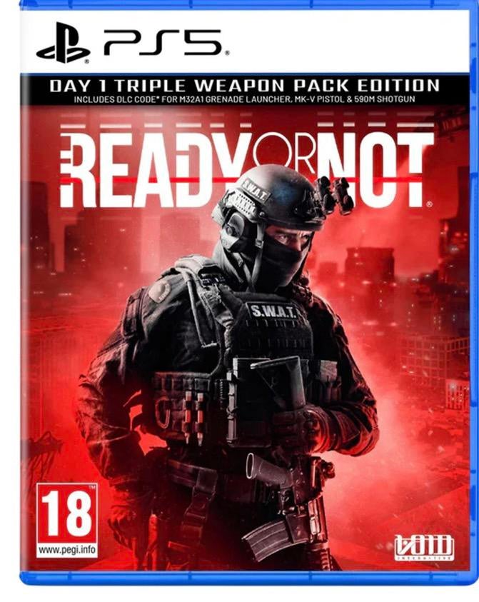 Ps5 game - READY OR NOT, Enlèvement, Comme neuf