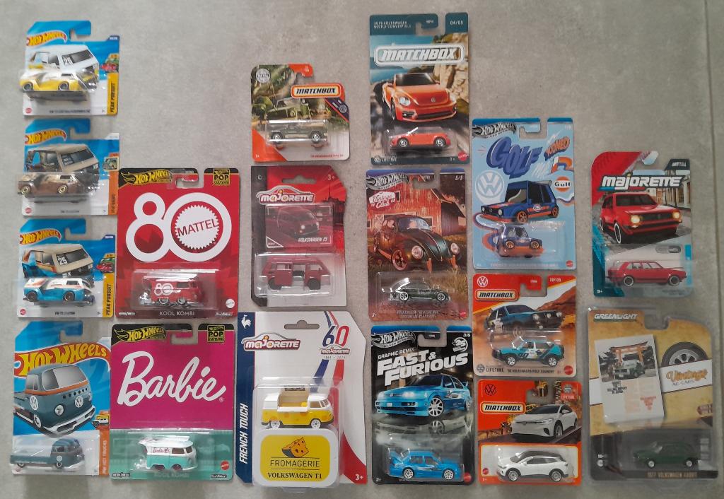 Volkswagen - Hot Wheels, Matchbox, Majorette en Green Light, Ophalen of Verzenden, Nieuw