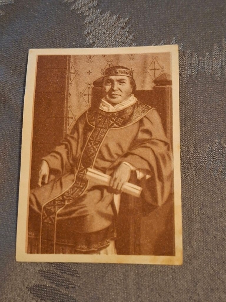 Prentje/Chromo : Notger (Notker) / Historia, Verzamelen, Gebruikt, Ophalen of Verzenden, 1940 tot 1960, Prent
