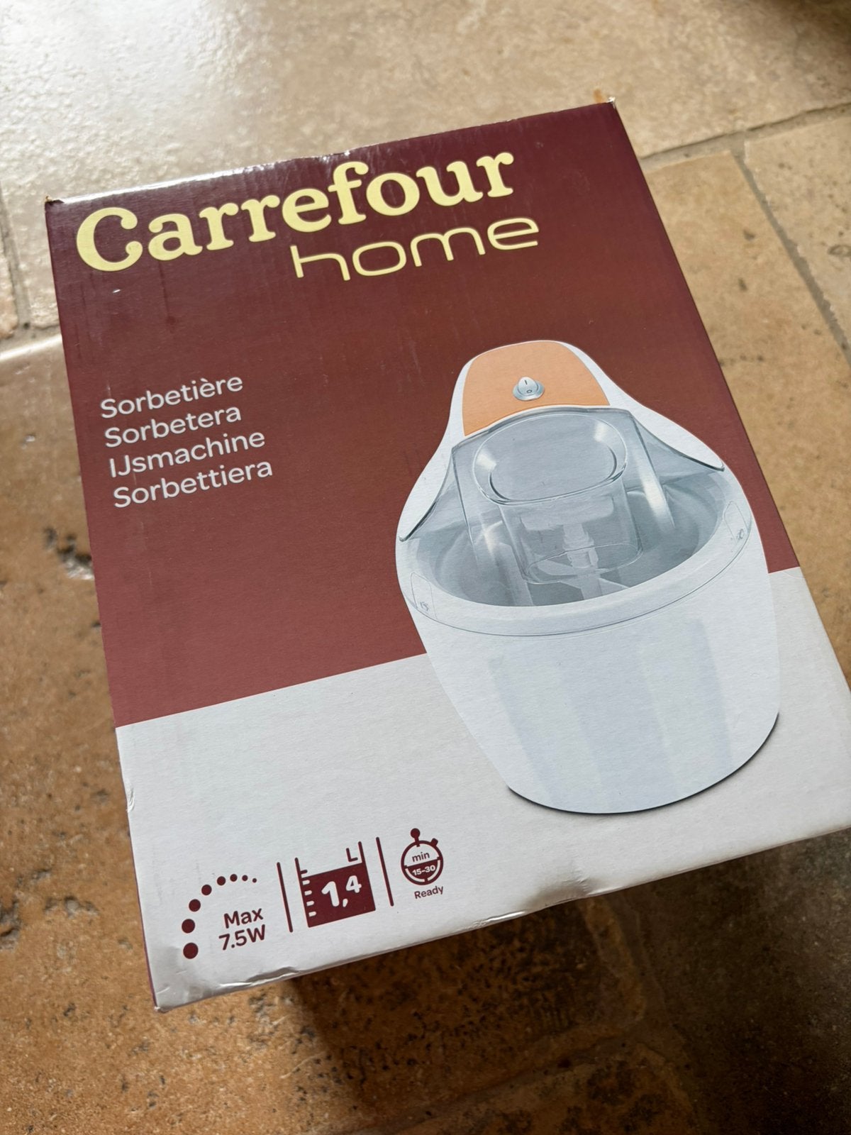 Carrefour home ijsmachine, Enlèvement, Neuf