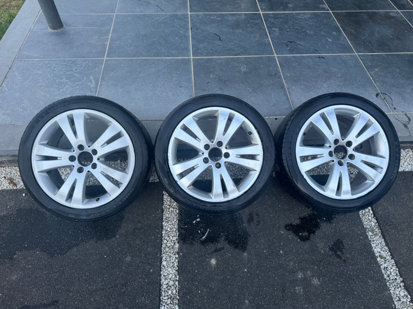 Mercedes C-klasse velgen 17”, Enlèvement, Jante(s)