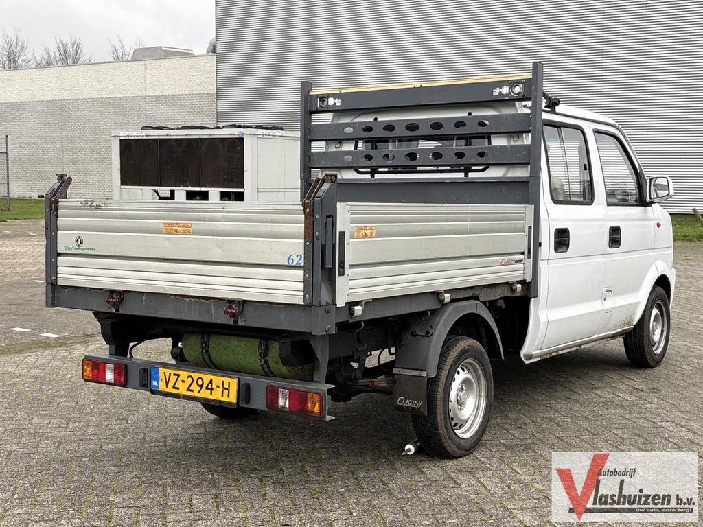 DFSK V-serie V22 1.3 CNG Dubbel Cabine | € 3.750,- MARGE! |, Auto's, Overige brandstoffen, Wit, Bedrijf, Handgeschakeld