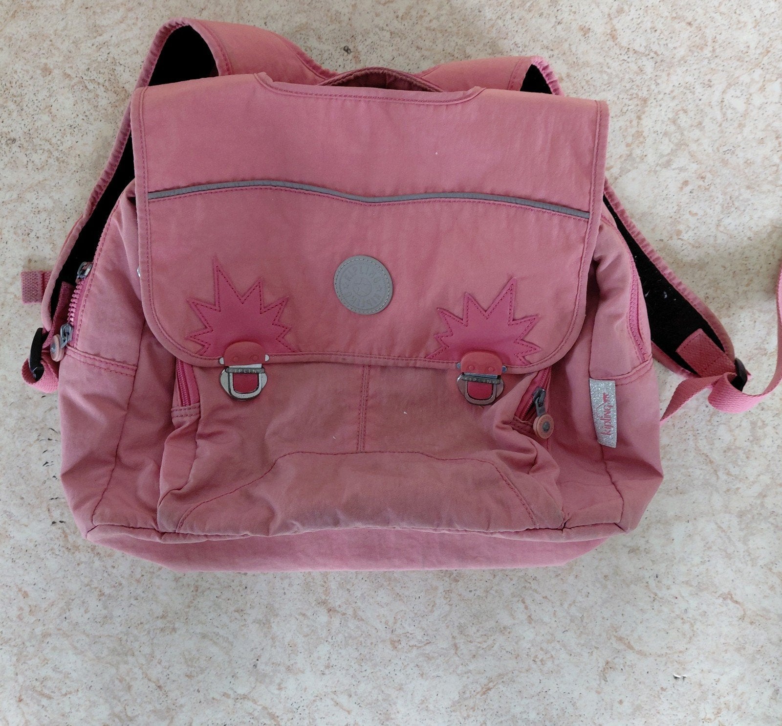 Boekentas kipling, Ophalen, Gebruikt, Roze, Aktetas of Boekentas
