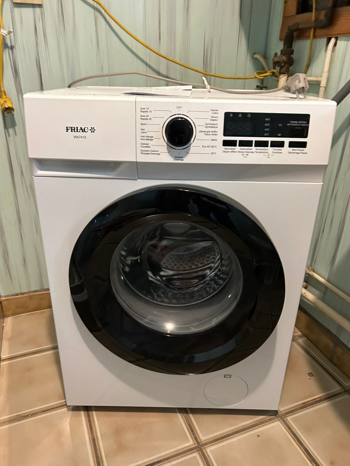 Friac wasmachine 7 kg, Electroménager, Enlèvement, Comme neuf