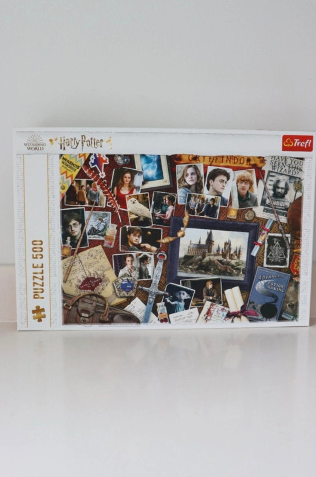 Harry Potter puzzel "Hogwarts memories", Ophalen of Verzenden, 500 t/m 1500 stukjes, Zo goed als nieuw, Legpuzzel
