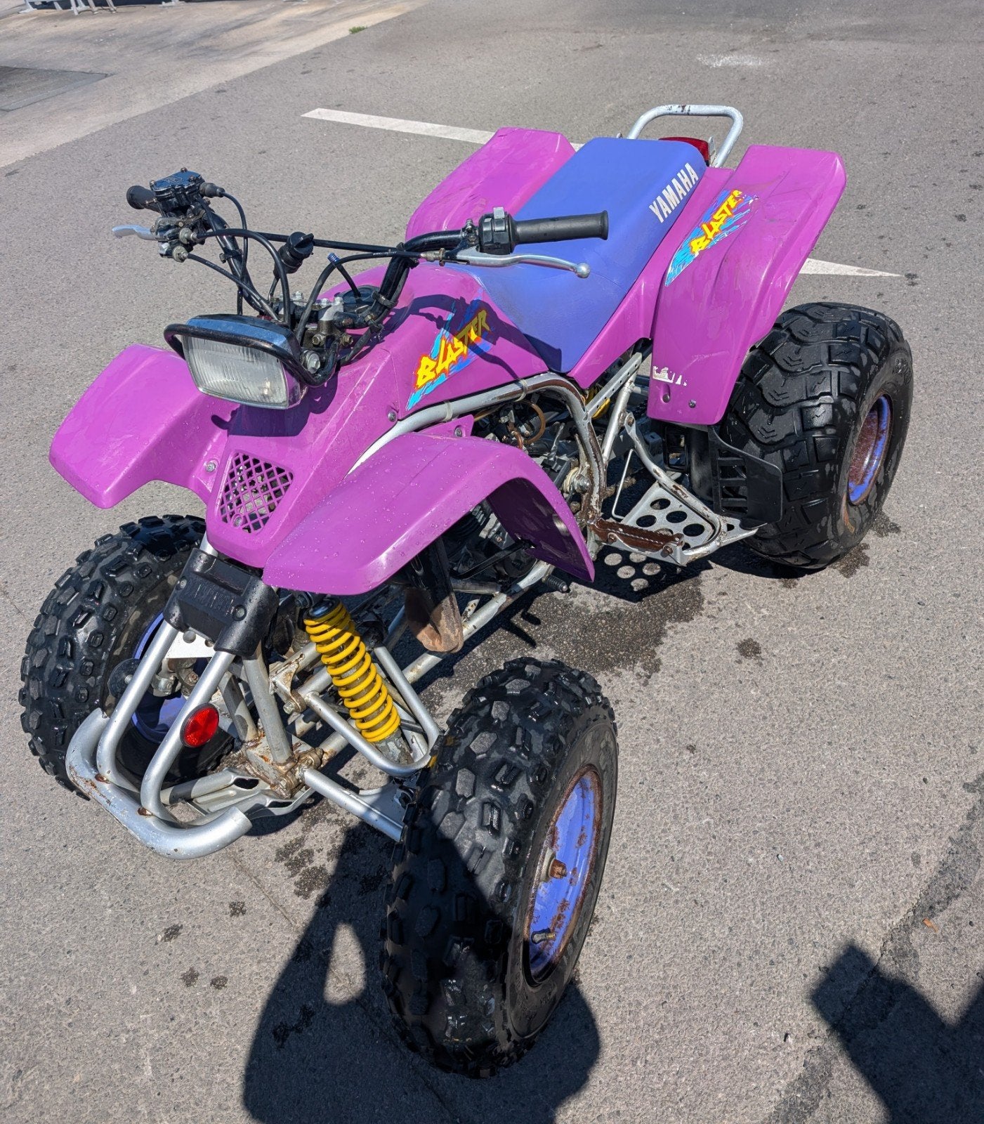 Yamaha 200 blaster, Motoren, 1 cilinder, 200 cc